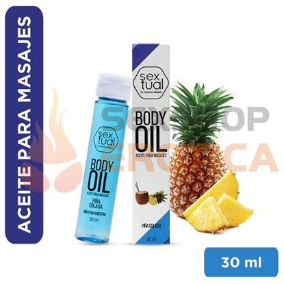 Aceite corporal sabor piña colada 30ml